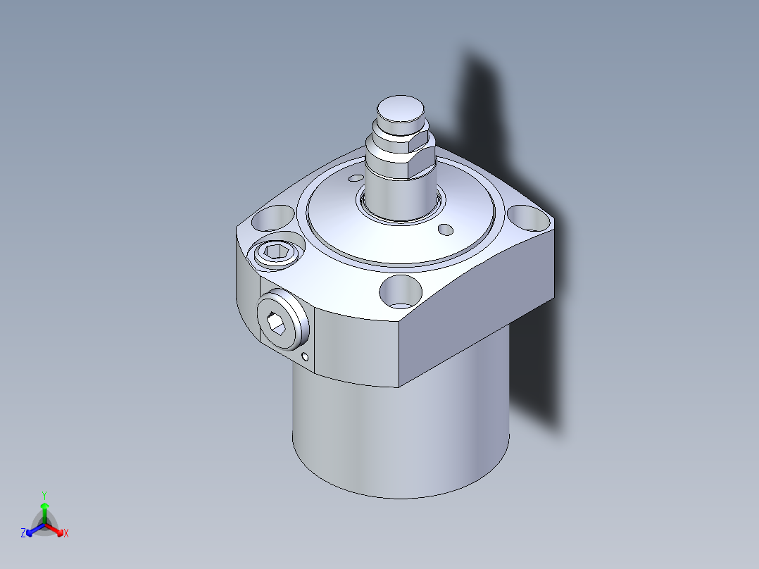 KOSMEKLC0482-CxM-E多系列多零件图纸模型正等轴测图