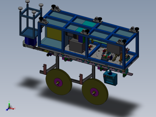 凸轮设备（HMID装配机） 非标自动化设备3D图纸3D模型
