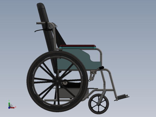 轮椅1前视缩略图