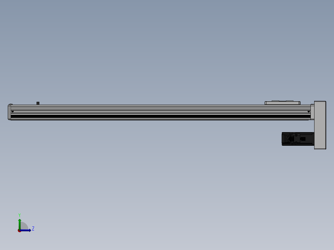 精密模组MY60-T10-700L-BM-P10-C4-C左视图