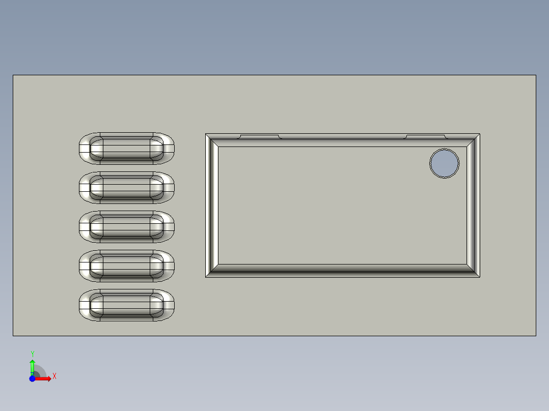 水槽、不锈钢水槽(70)前视图