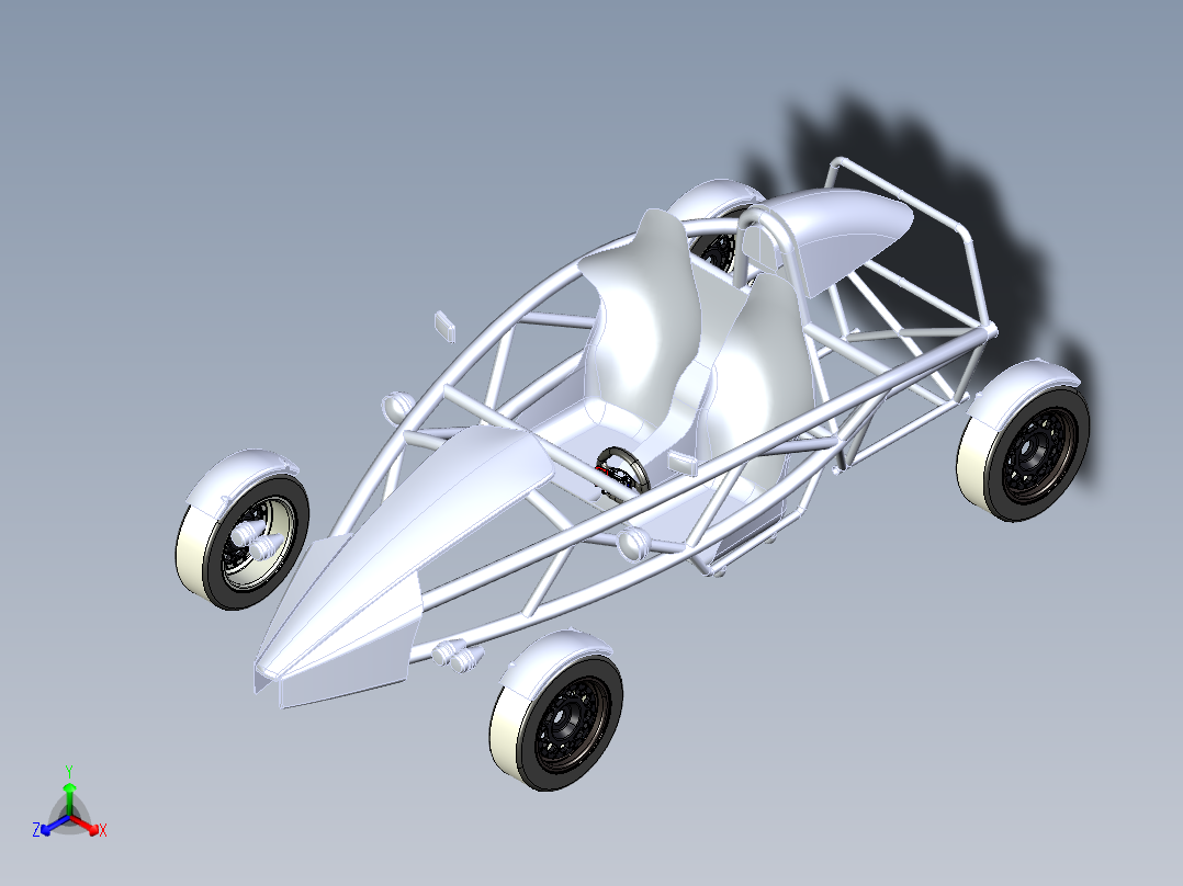 ariel-atom原子跑车3D图纸(无悬挂系统)