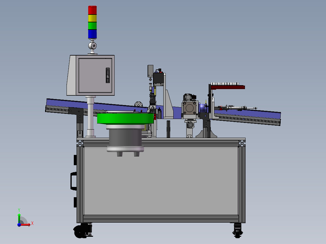 转子卡簧轴承安装机sw22可编辑前视图