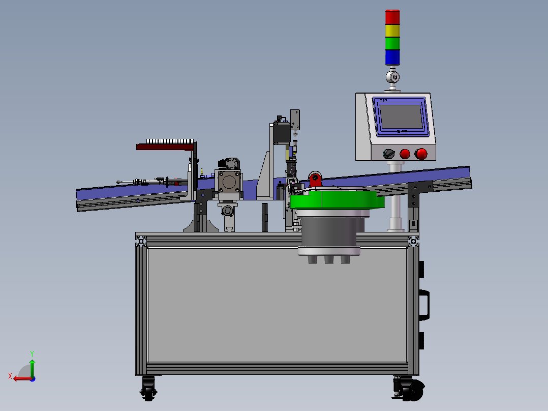 转子卡簧轴承安装机sw22可编辑后视图