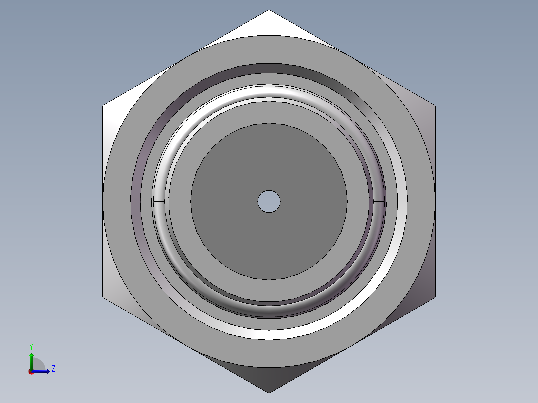 直通变径接头、2C-12-30左视图