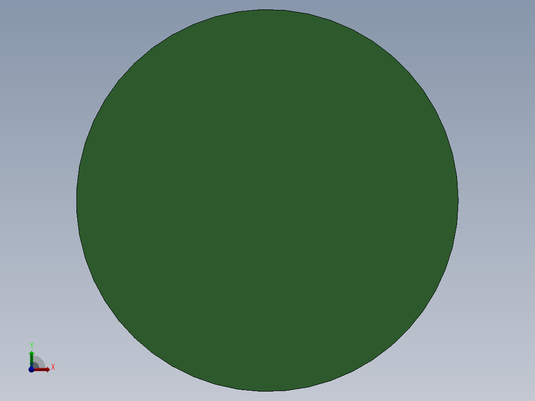 液压齿轮泵前法兰前视图