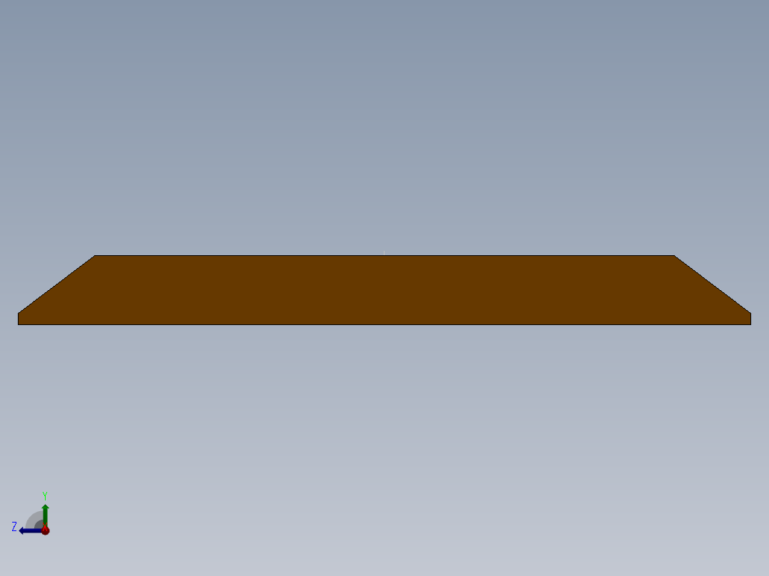 A4 文件袋右视图