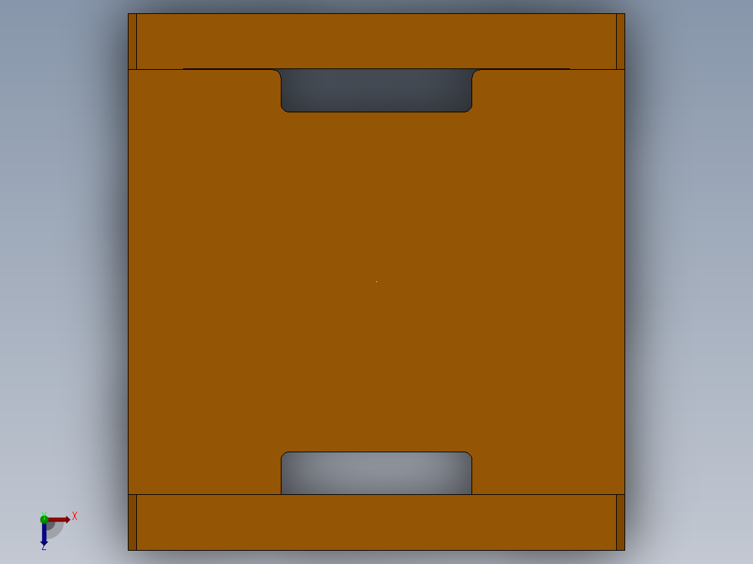 A4 文件袋俯视图