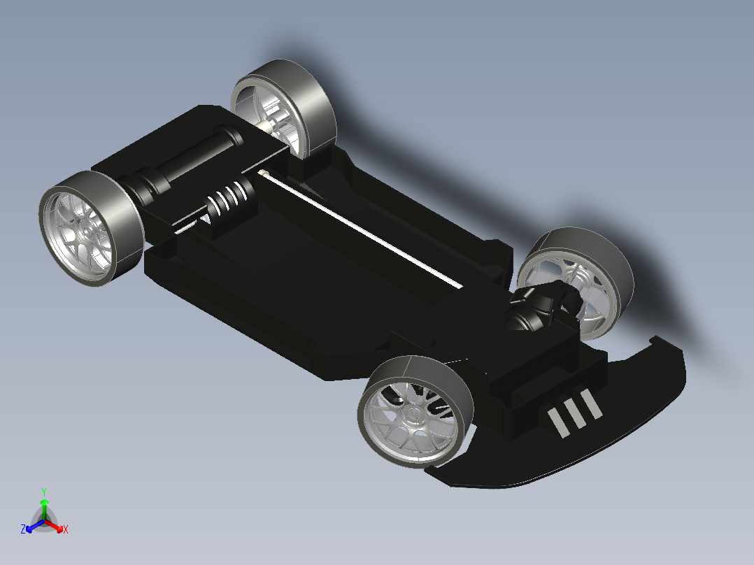 漂移模型车底盘