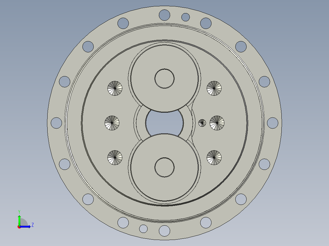 振康减速器RV-40Ev20_双班v30实时备料v4051左视图