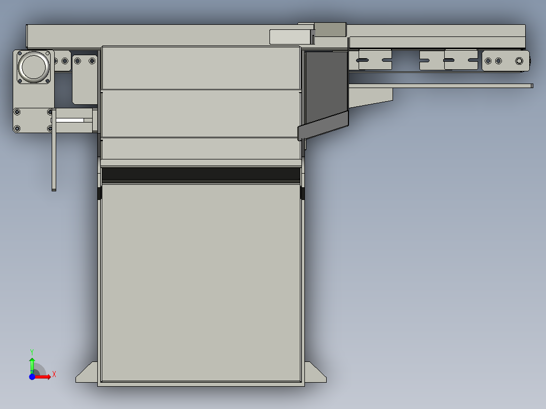 上料机-22前视图