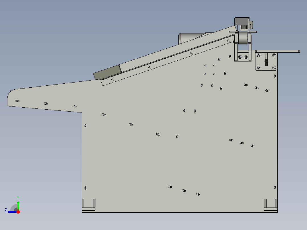 上料机-22右视图