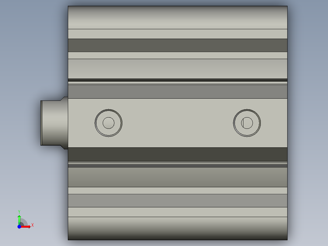 亚德客-气缸ACQ125X50S_00_前视图