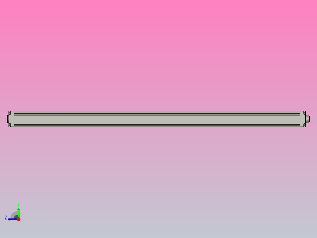 SDE5010安全光栅安全光幕光电保护装置右视图