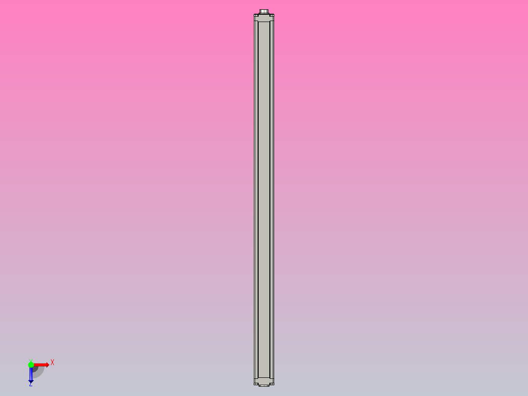 SDE5010安全光栅安全光幕光电保护装置俯视图