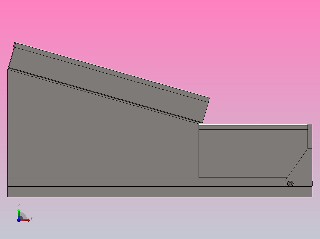 蔬菜切条机前视图