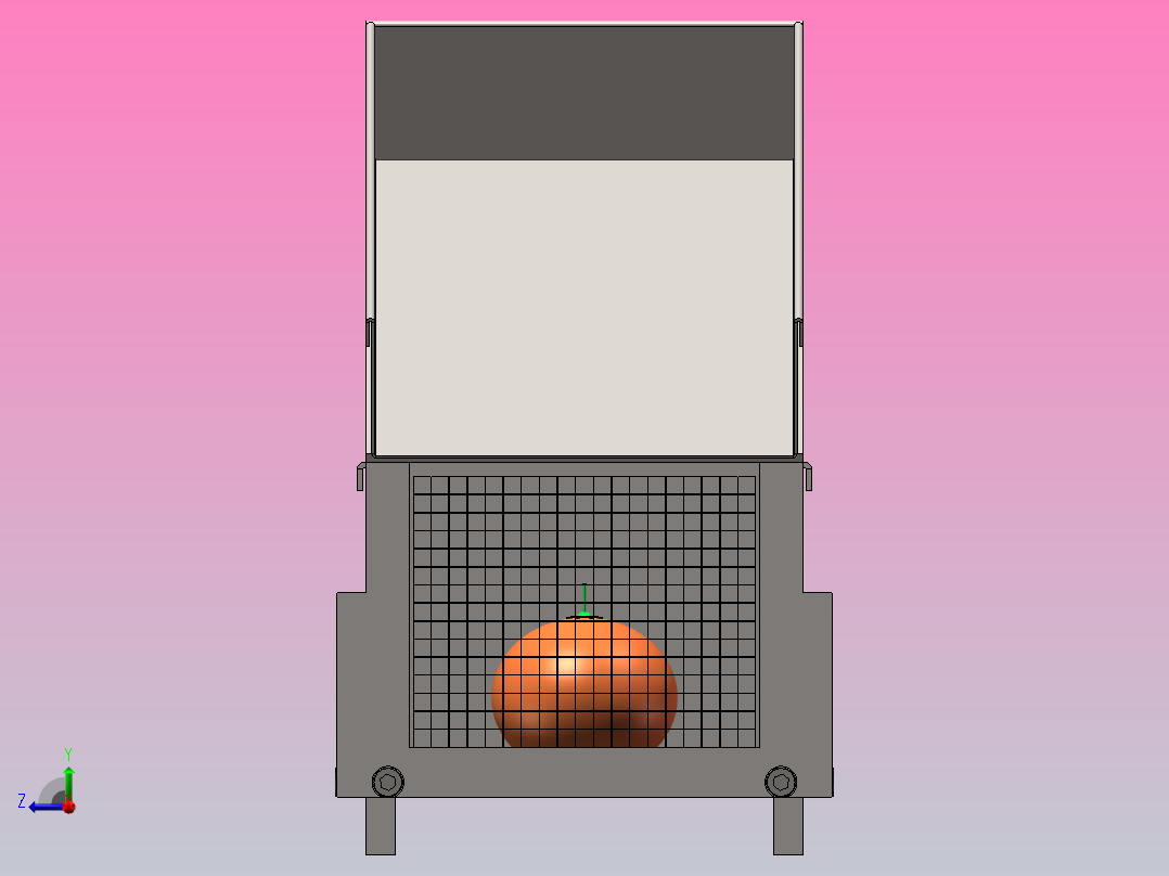 蔬菜切条机右视图