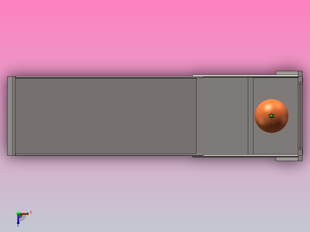 蔬菜切条机俯视图