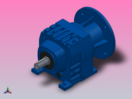 R17ZP斜齿轮减速机R17-5.76-M1-P71
