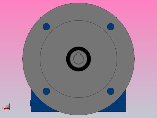R17ZP斜齿轮减速机R17-5.76-M1-P71后视缩略图