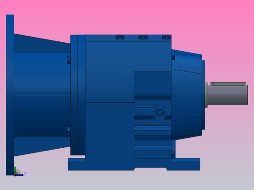 R17ZP斜齿轮减速机R17-5.76-M1-P71左视缩略图