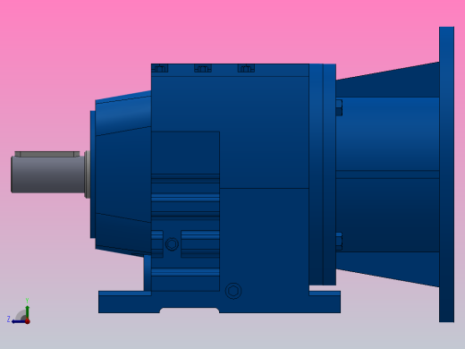 R17ZP斜齿轮减速机R17-5.76-M1-P71右视缩略图