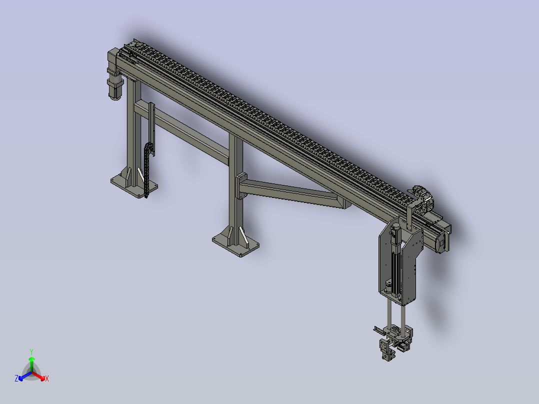 X轴搬运组件主视图