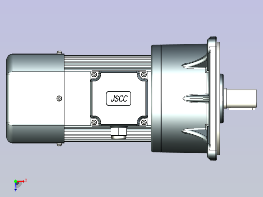 JSCC变频减速电机 f370v02-L俯视缩略图