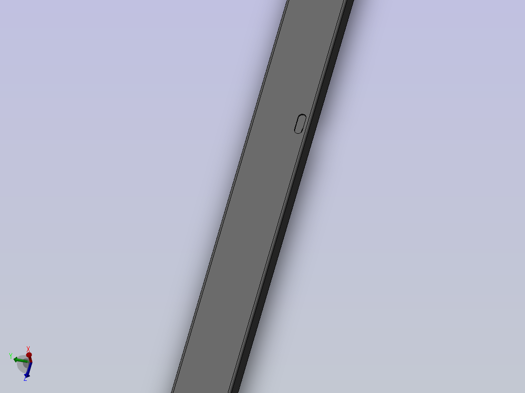 方通40×20×1．2x348(普通钢)主视图