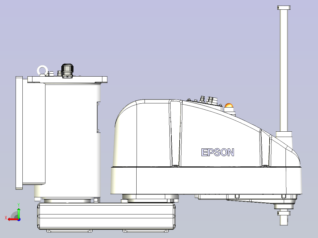爱普生机器人Epson_G10-654SW后视图
