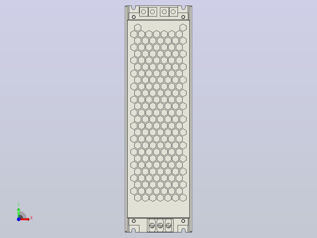 明伟电源HSP-200-3D前视图