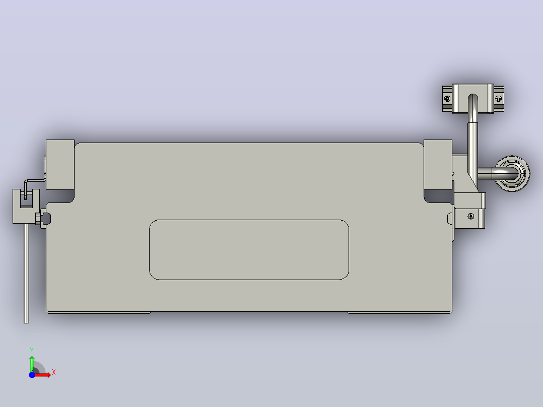 直驱直线电机轴TPA-LNP2-200-55C6-1-L2520-3-C-05-N3前视图