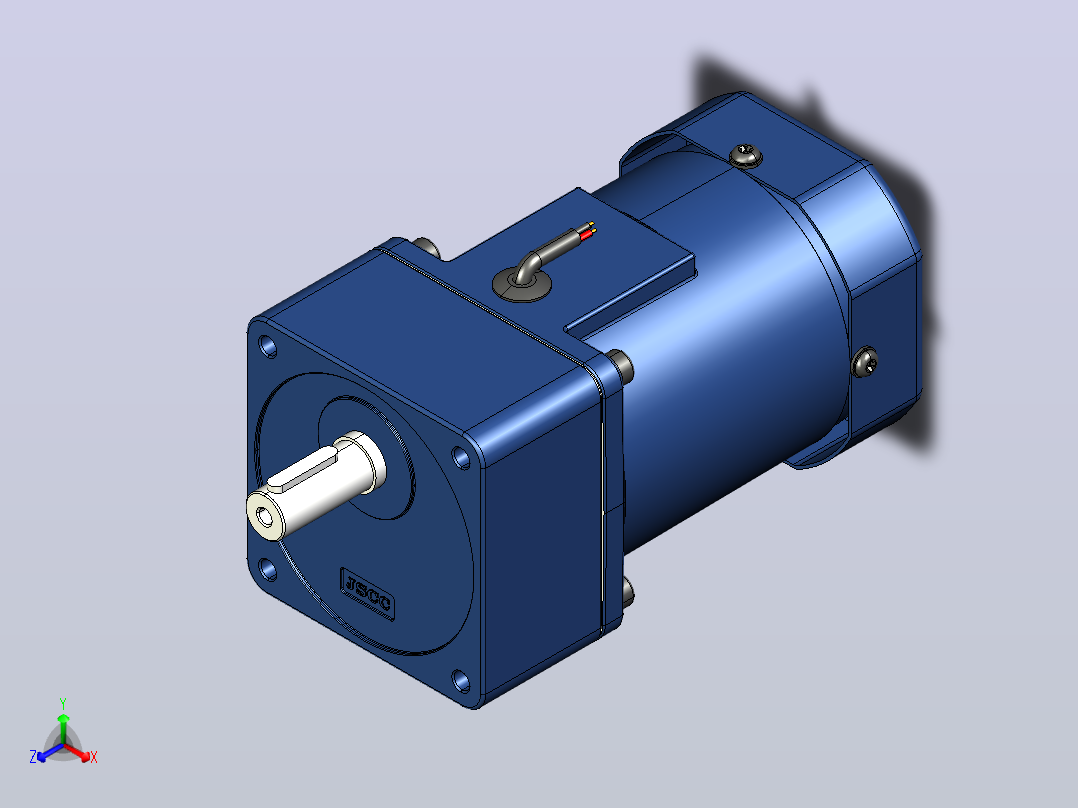 YS标准电机60YS01-18主视图