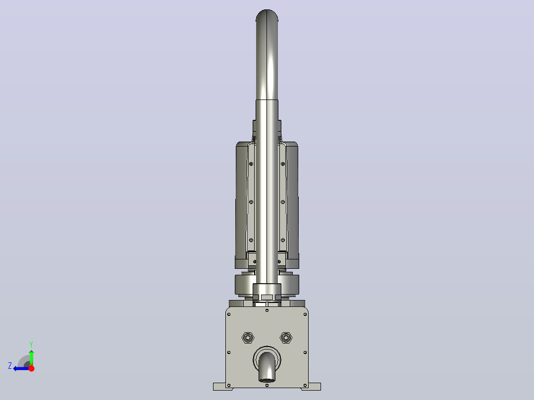 AR4215（400臂长）SCARA四轴机器人右视图
