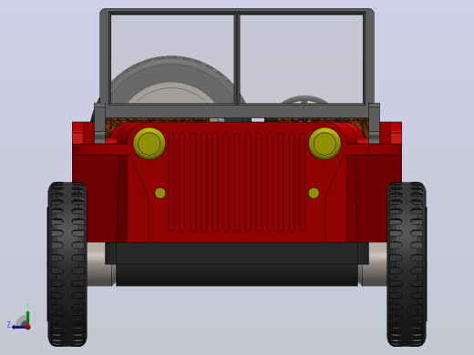 Jeep 牧马人 老吉普兰格拉右视缩略图