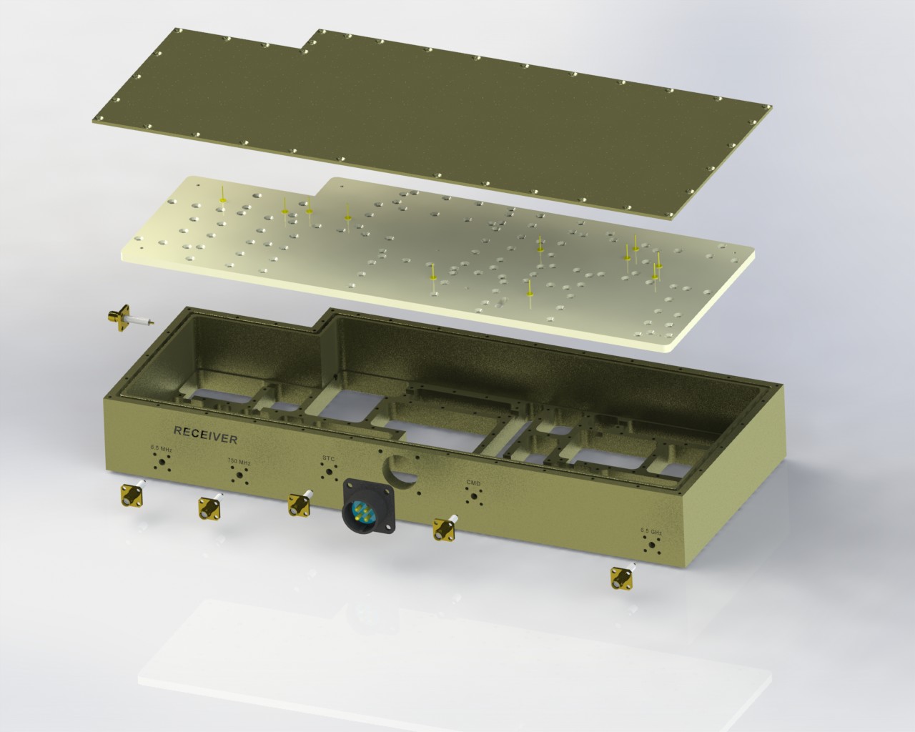 PCB盒，铝CNC
