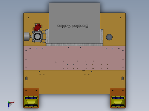 PCB电路板压装模具俯视缩略图
