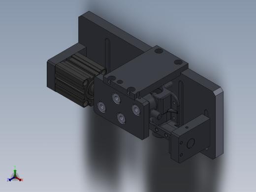 13GT68喷气管体钻攻夹具正等轴测缩略图
