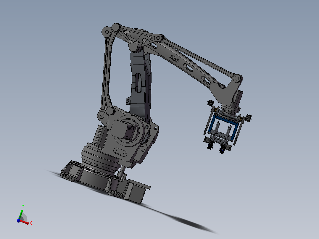 机械手机械臂抓取末端