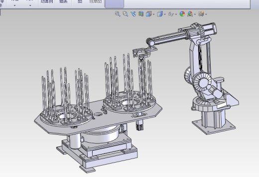 机器人自动上料装置3D图纸H900 非标自动化设备3D图纸3D模型缩略图