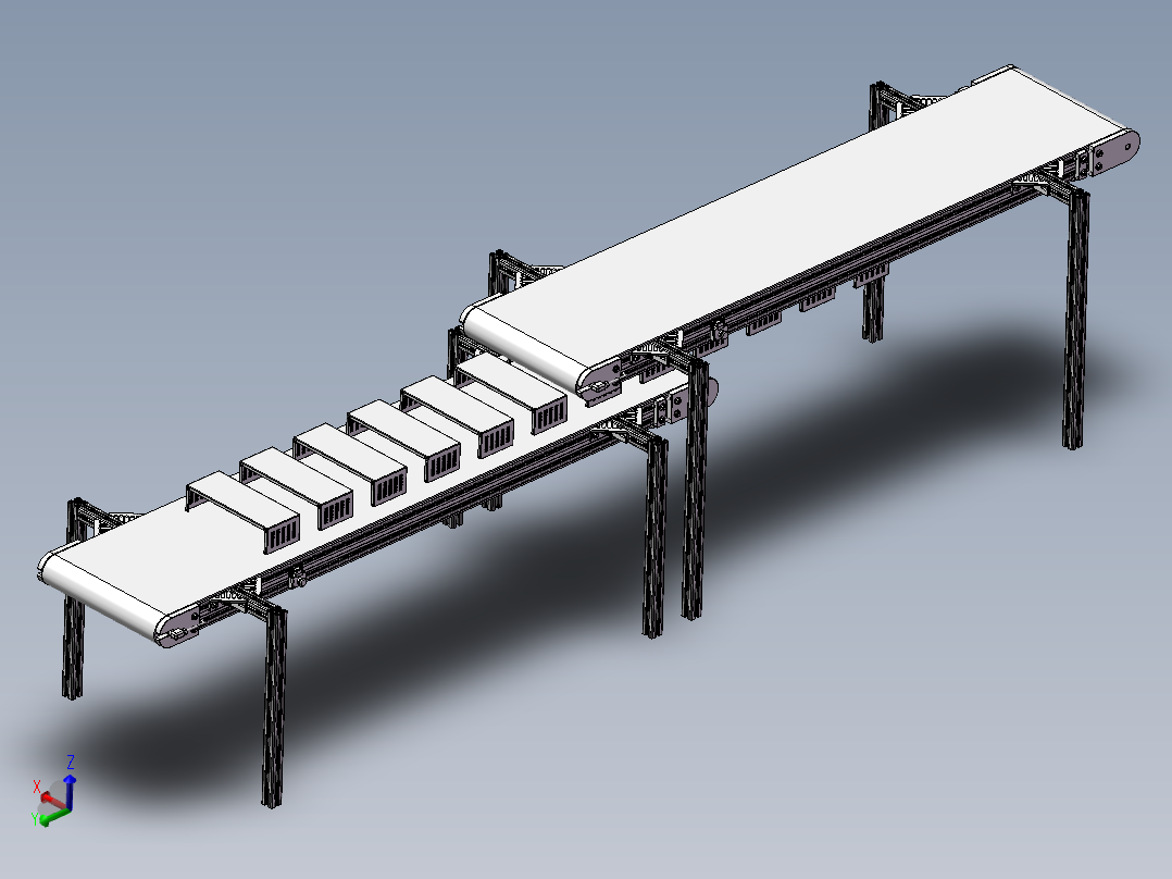 磁式输送机模型