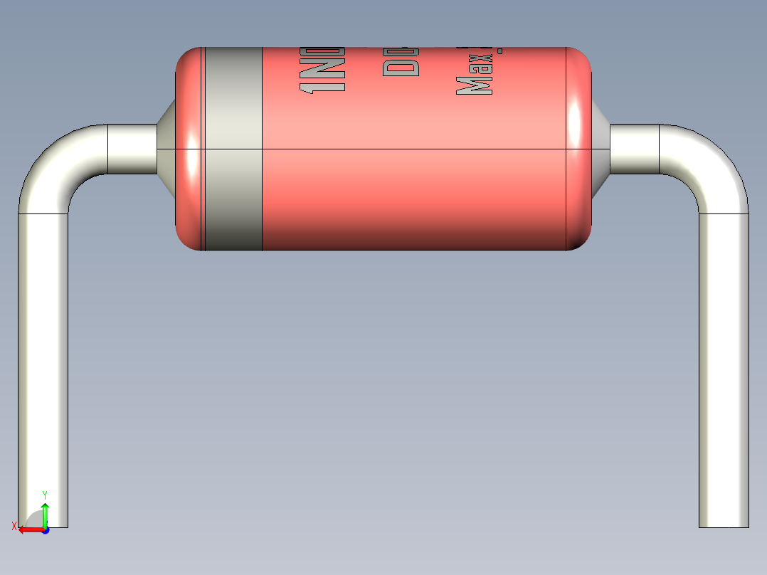 轴向二极管-DO-35_Max_300mil_rev1.1后视图