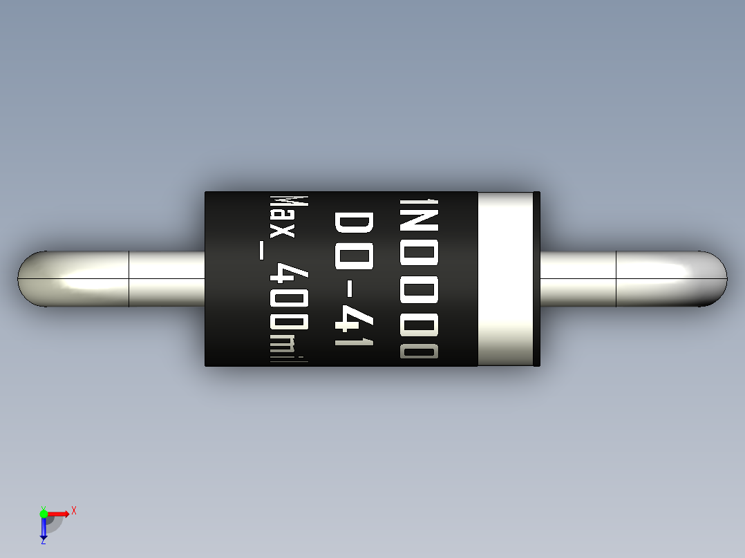 轴向二极管-DO-41_Max_400mil_rev1.0.rar俯视图