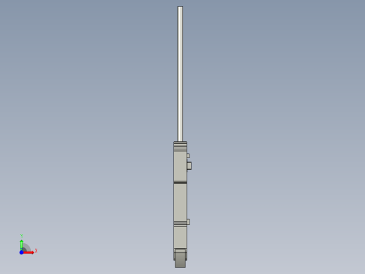 基恩士LV-12SA(P)_kc图纸模型前视缩略图