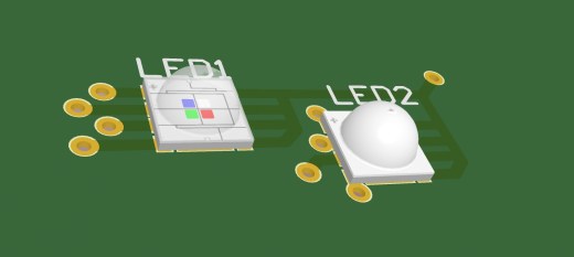 Cree LED XM-L彩色RGBW二极管缩略图