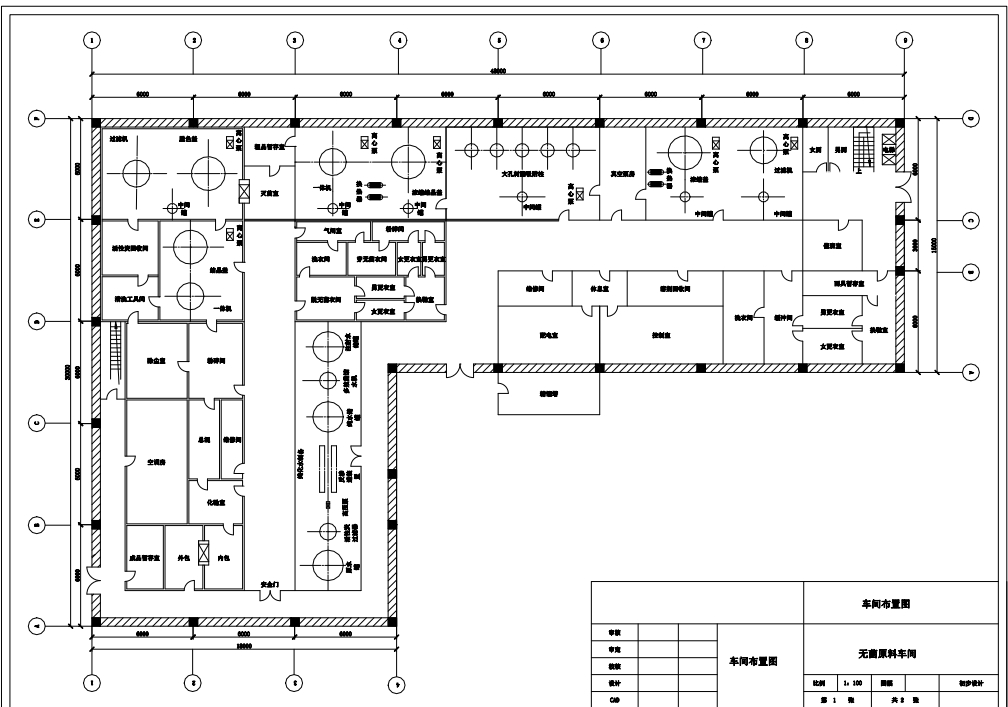 年产25吨无菌化学原料药美罗培南车间工艺CAD+说明书==1190792=250S