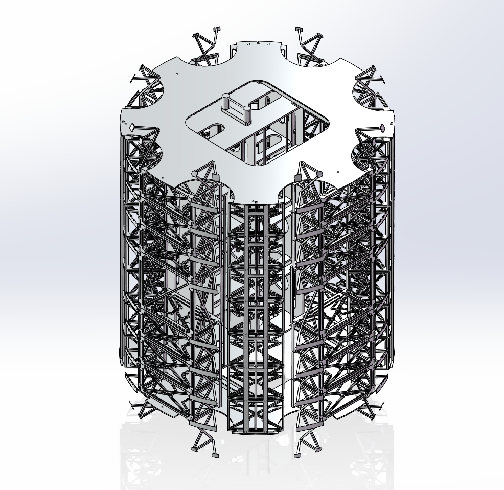 太空通道货物包装储存机构1