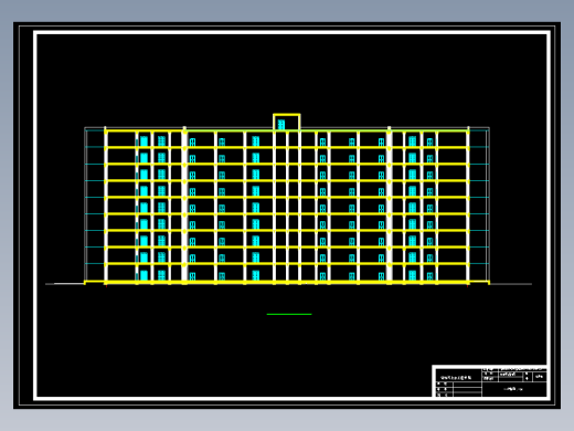 【9层】13444.38平米市政府办公大楼毕业设计（计算书、施工图）