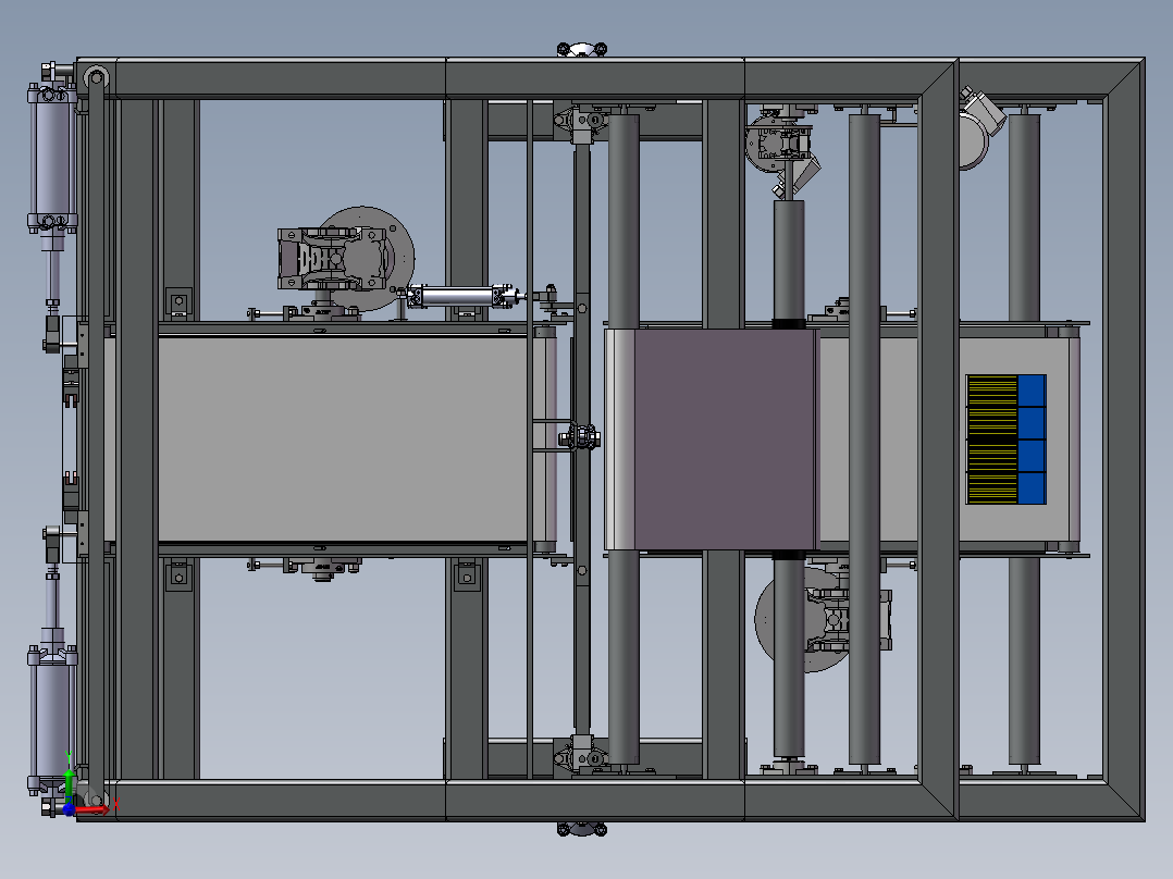 Fardeleuse Automatique自动捆扎机前视图