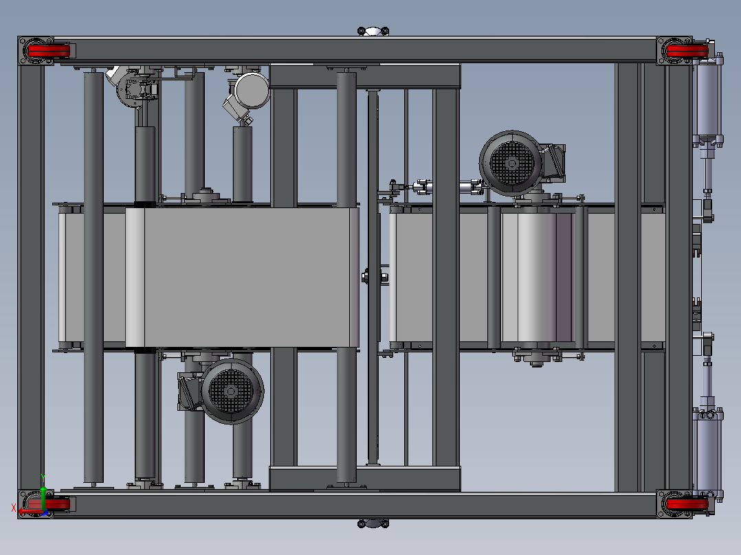 Fardeleuse Automatique自动捆扎机后视图